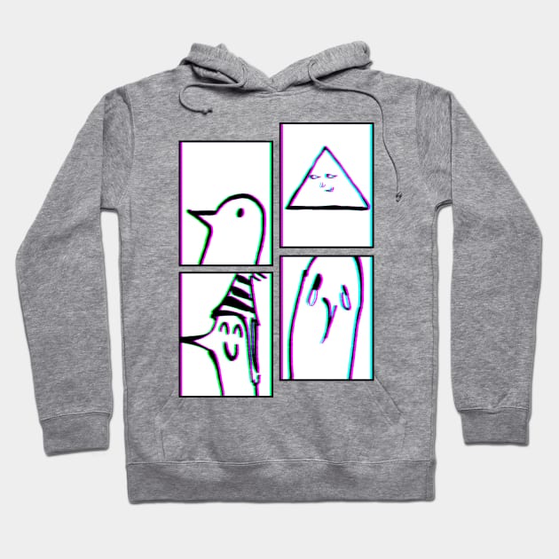 PUNPUN 3 SAD JAPANESE ANIME AESTHETIC Hoodie by Poser_Boy